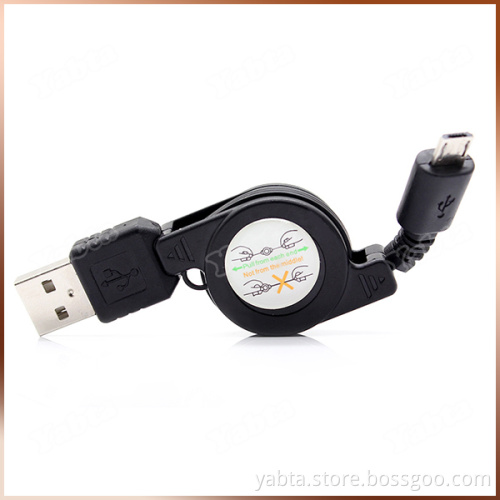 8 Pin Lightn Retractable USB Cord For Iphone 5 6